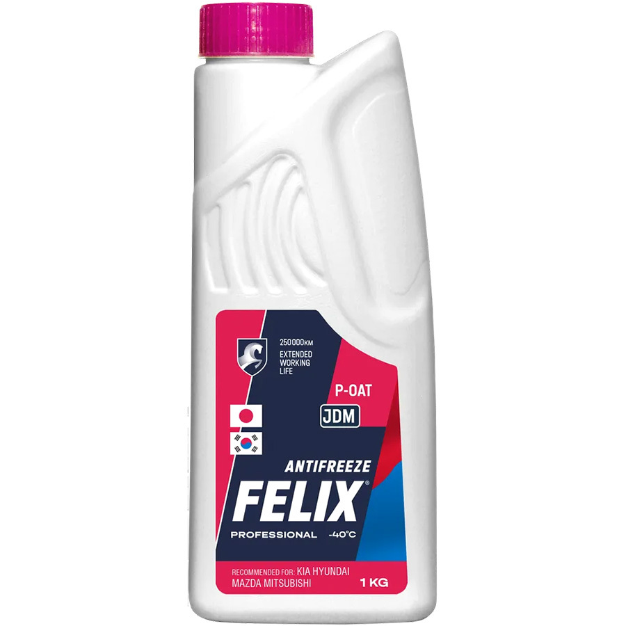 Антифриз Felix JDM G12++ розовый 1кг