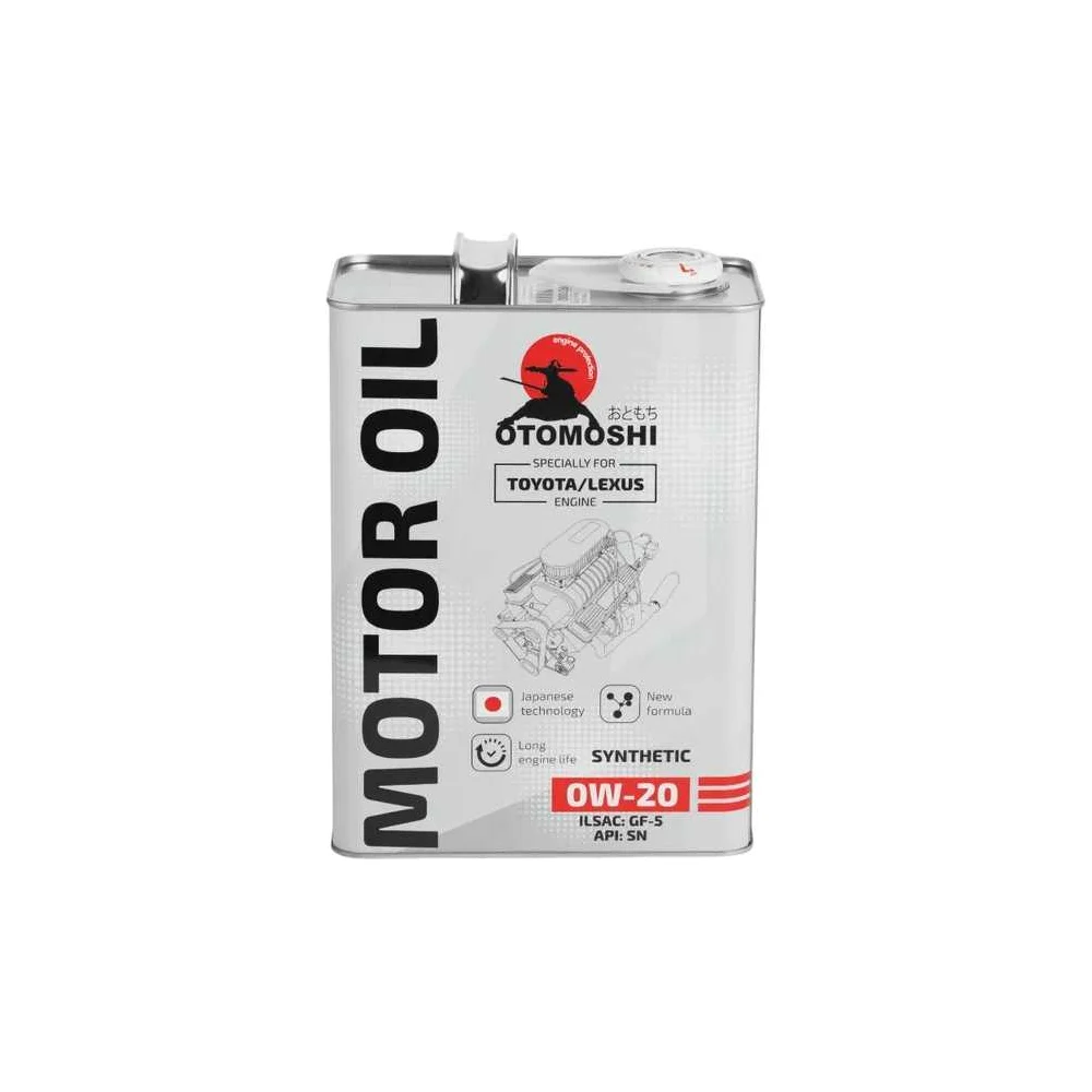 Моторное масло OTOMOSHI for SN 0W-20