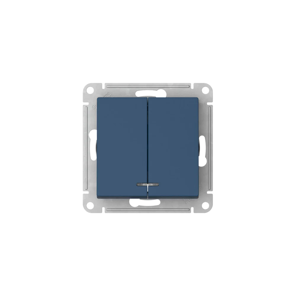 Механизм 2-клавишного выключателя Systeme Electric ATLASDESIGN ATN001153S