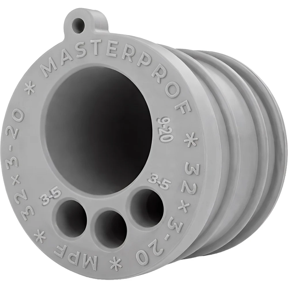 Манжета дренажная серая MasterProf ТЭП 32 х 3-20 MPF, МР-У ИС.131992
