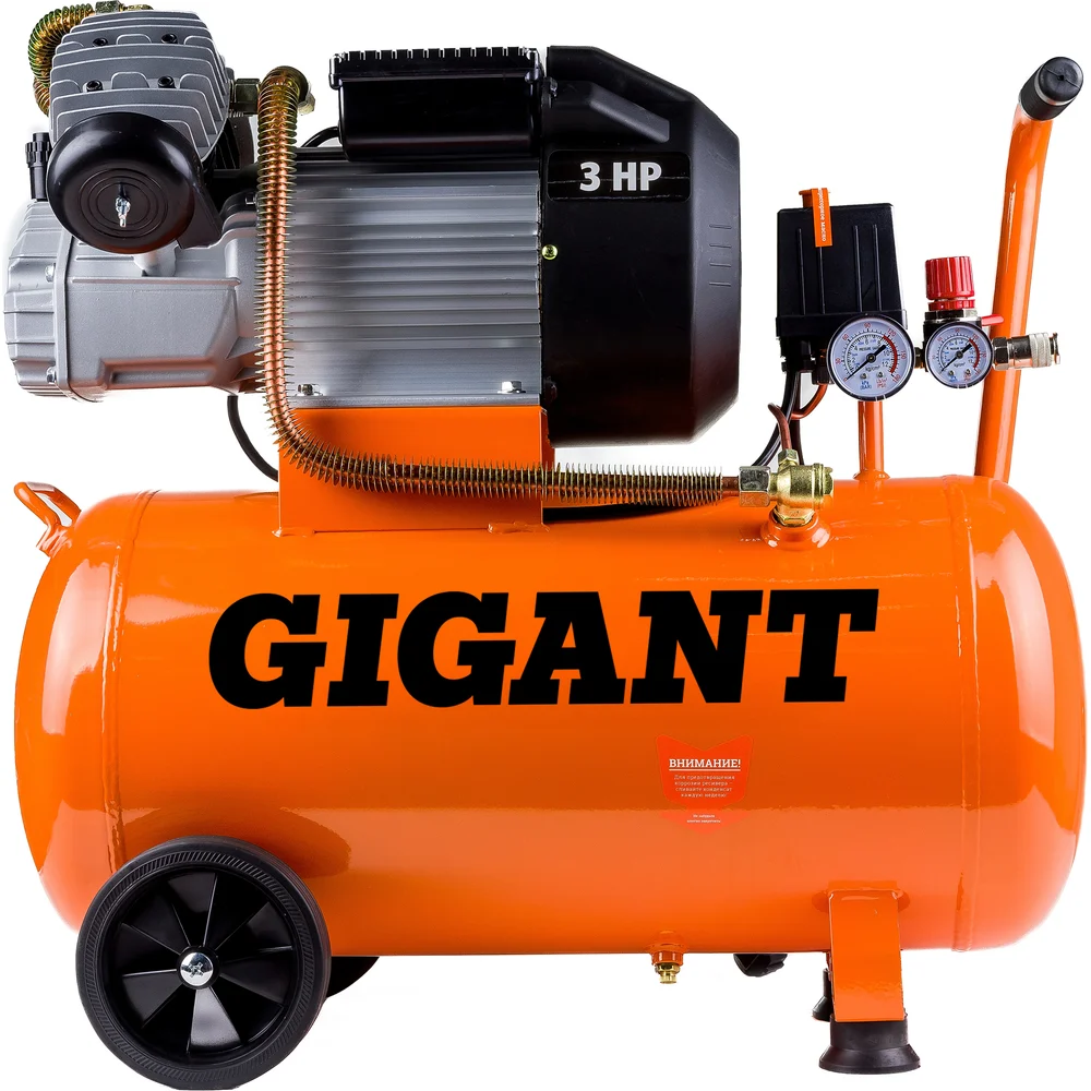Компрессор 50 л 8 бар 400 л/мин Gigant V2200/50