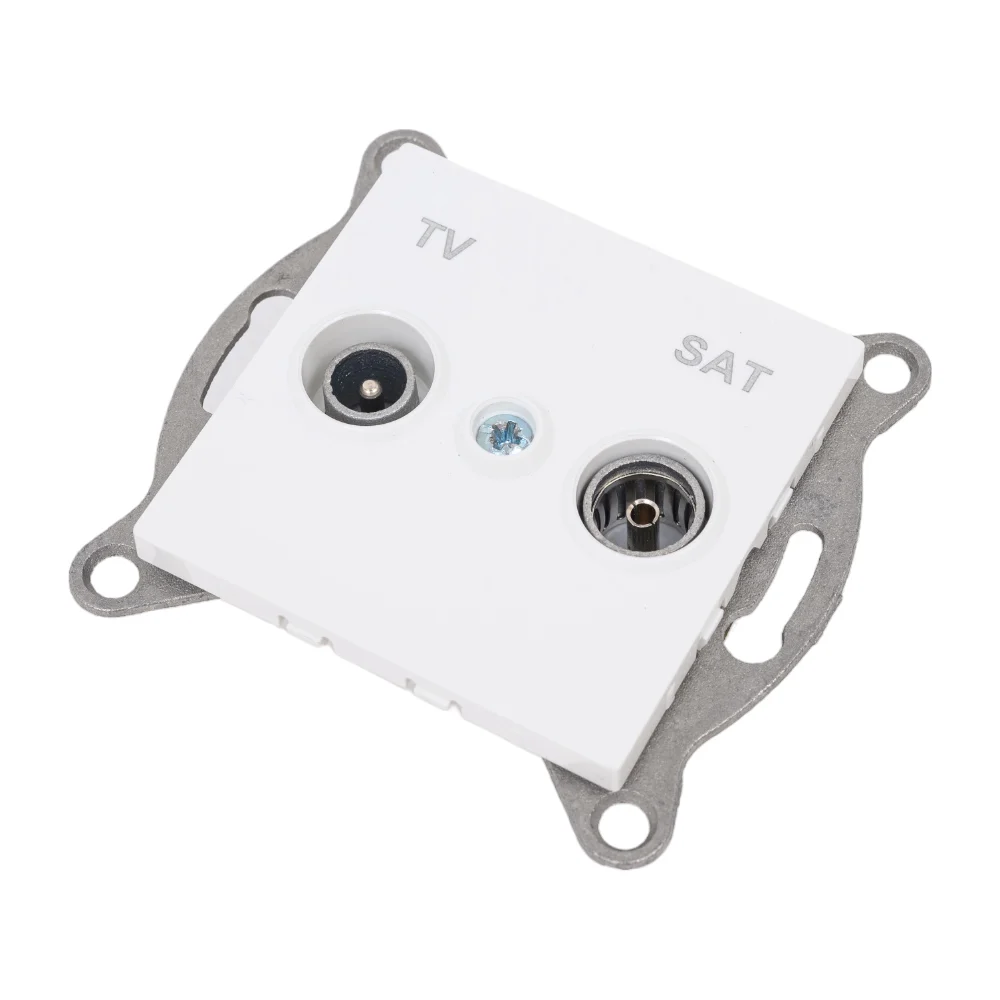 Механизм розетки GUSI ELECTRIC Ugra TV+ SAT, оконечной, СУ, белый С11TS1-001