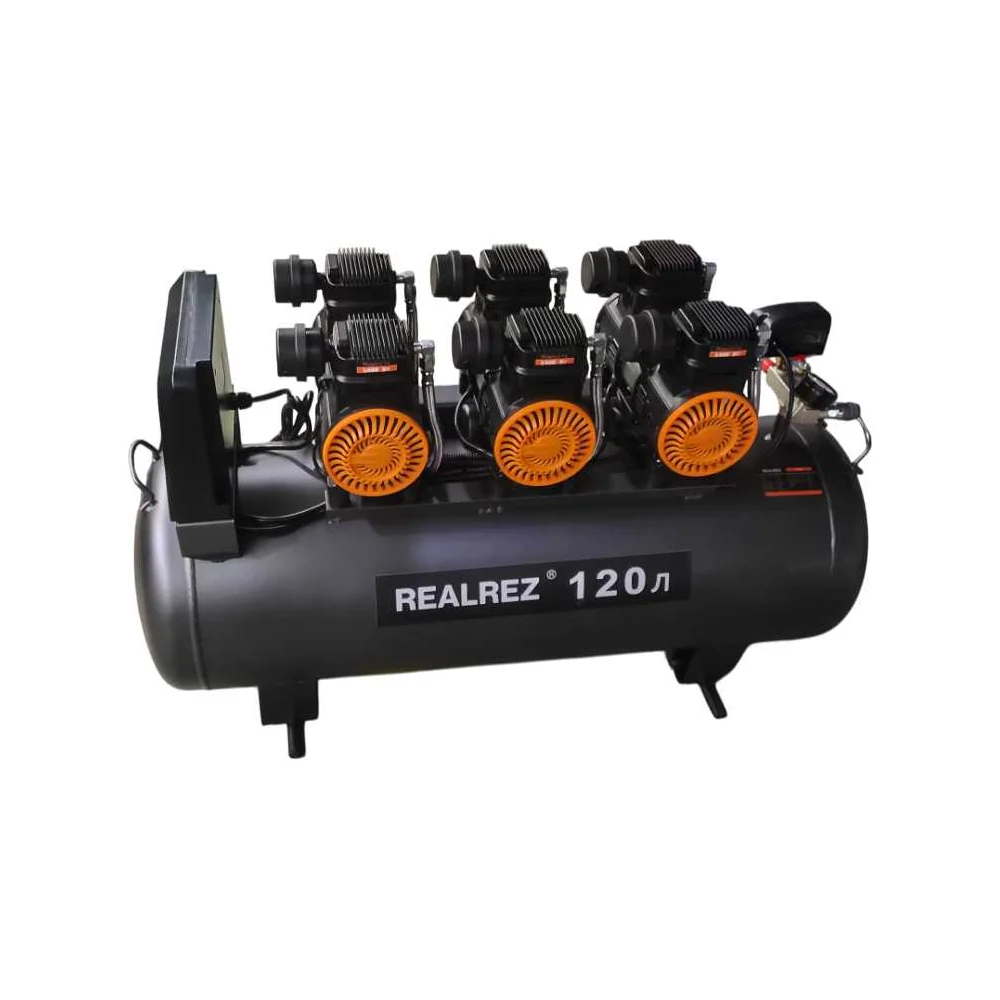 Безмасляный компрессор REALREZ TR-120