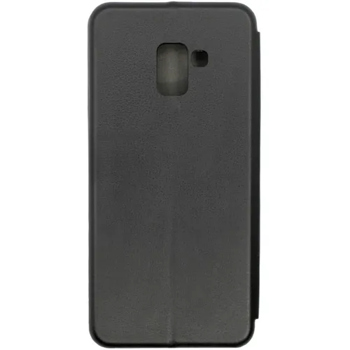 Чехол (флип-кейс) ZIBELINO Book, для Samsung Galaxy A8+, черный [zb-sam-a730-blk]