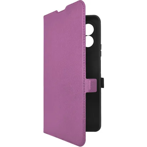 Чехол (флип-кейс) BORASCO Book Case, для Tecno Pova 7 Neo, фиолетовый [75467]