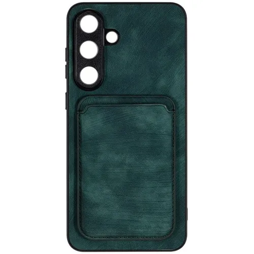 Чехол (клип-кейс) ZIBELINO Premium, для Samsung Galaxy S25 FE, зеленый [zmp-sam-s25-fe-grn]