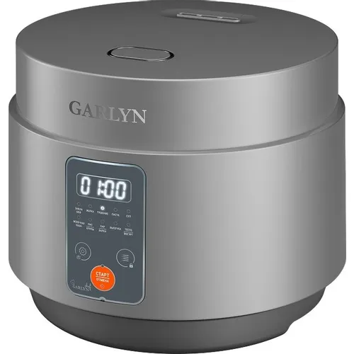 Мультиварка GARLYN MR-Solo 4 Pro, 550Вт, серый [ка-00001461]