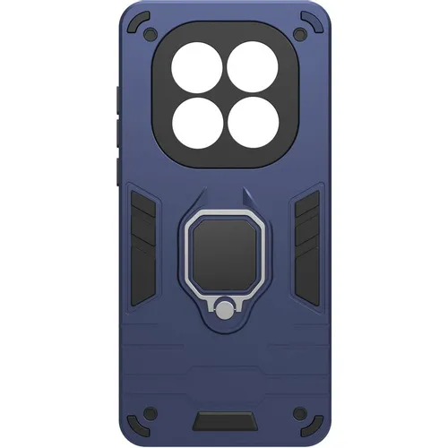 Чехол (клип-кейс) BORASCO Anti-Shock case, для Xiaomi Redmi Note 15 4G, противоударный, синий [76147]