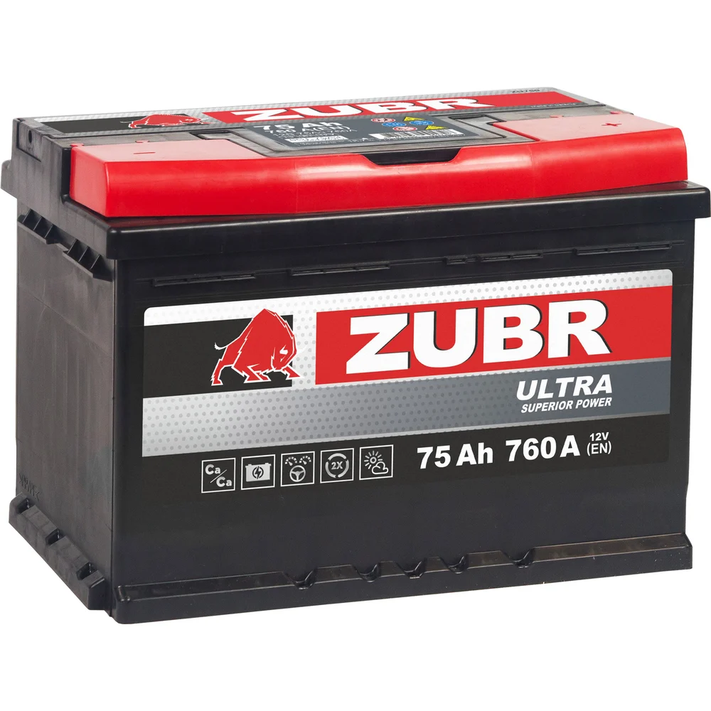 Аккумулятор ZUBR ZU750