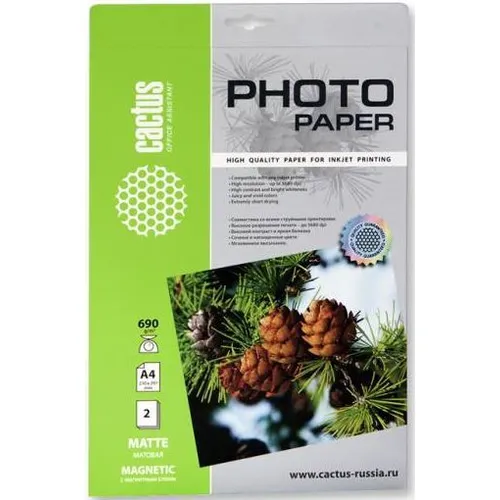 Фотобумага для струйной печати Cactus CS-MMA46902