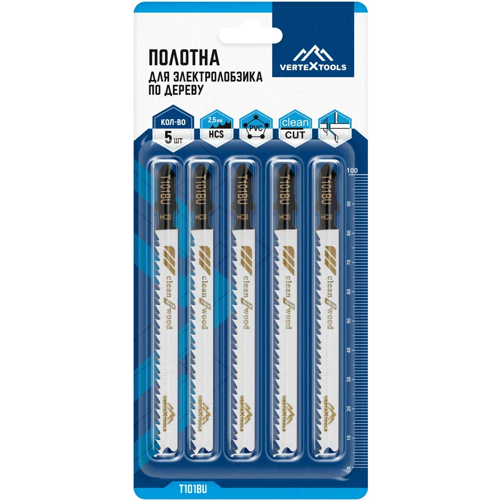 Полотно для электролобзика vertextools T101BU