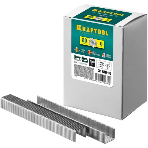 Скобы для степлера KRAFTOOL 21GA