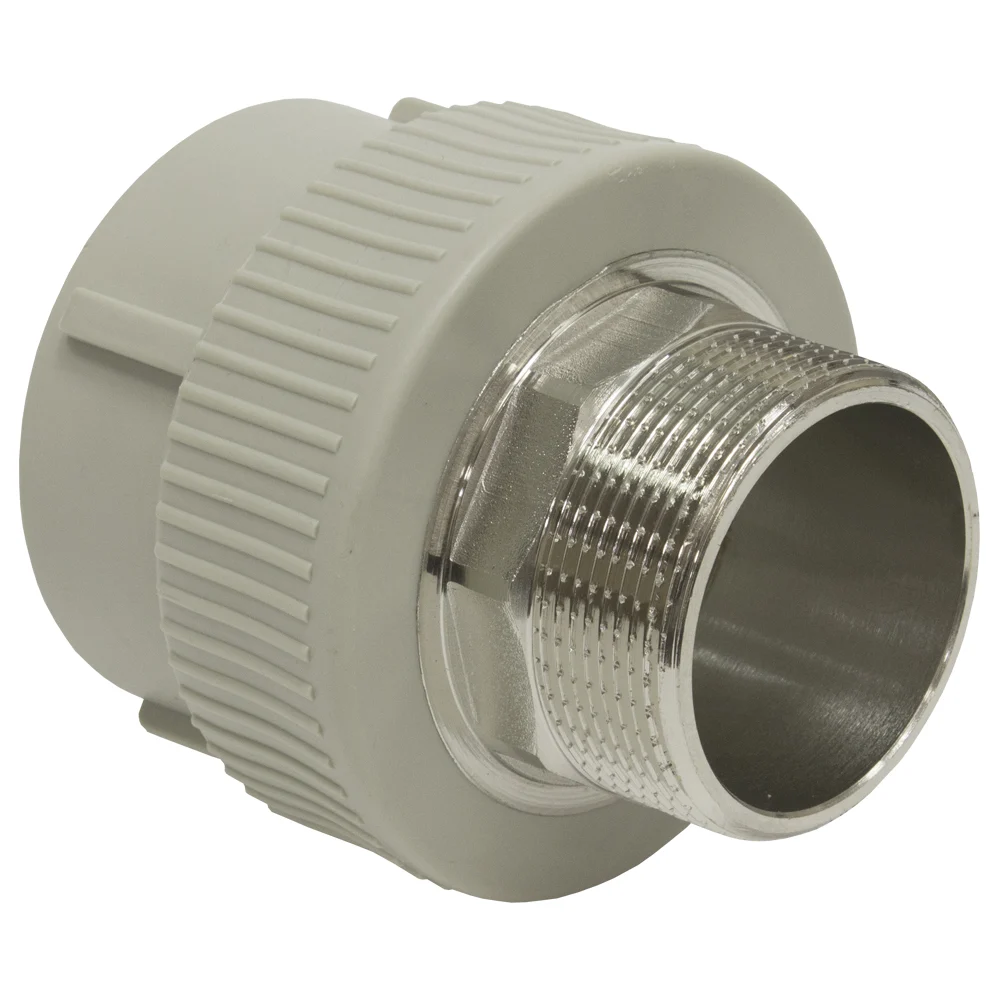Муфта комбинированная разъемная TEBO PPR 63X2