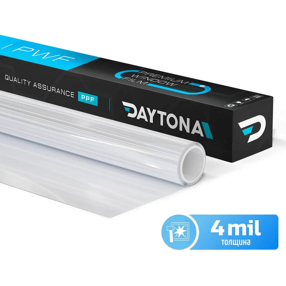 Защитная бронированная пленка на окна Daytona mil MP1207075060