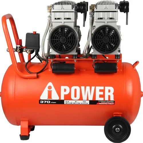 Компрессор поршневой A-IPOWER АС370/70LF безмасляный