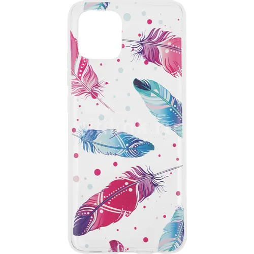 Чехол (клип-кейс) BORASCO ArtWorks, для Samsung Galaxy A03, прозрачный/рисунок [51396]