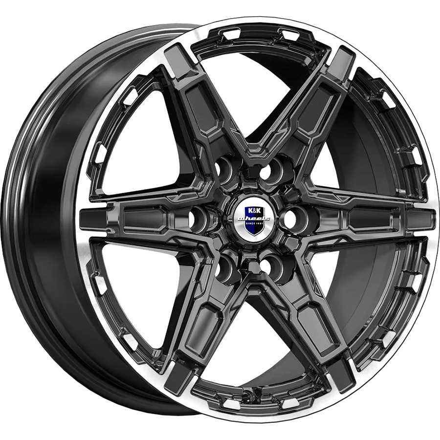 Дистрикт 8x18/6x114.3 D67.1 ET46 Almaz_black