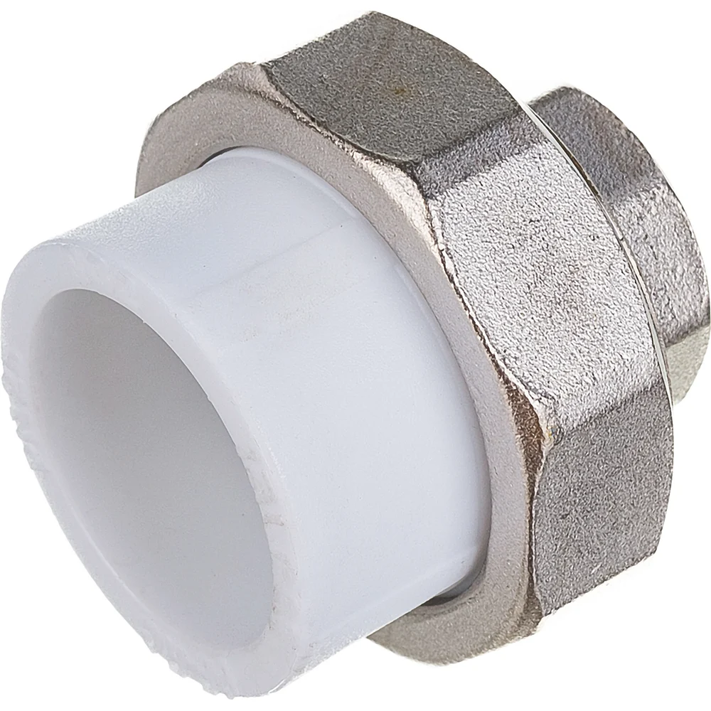 Комбинированная муфта VALFEX PP-R белая, разъем 32х3/4 дюйма ВР 10155220 127-0214