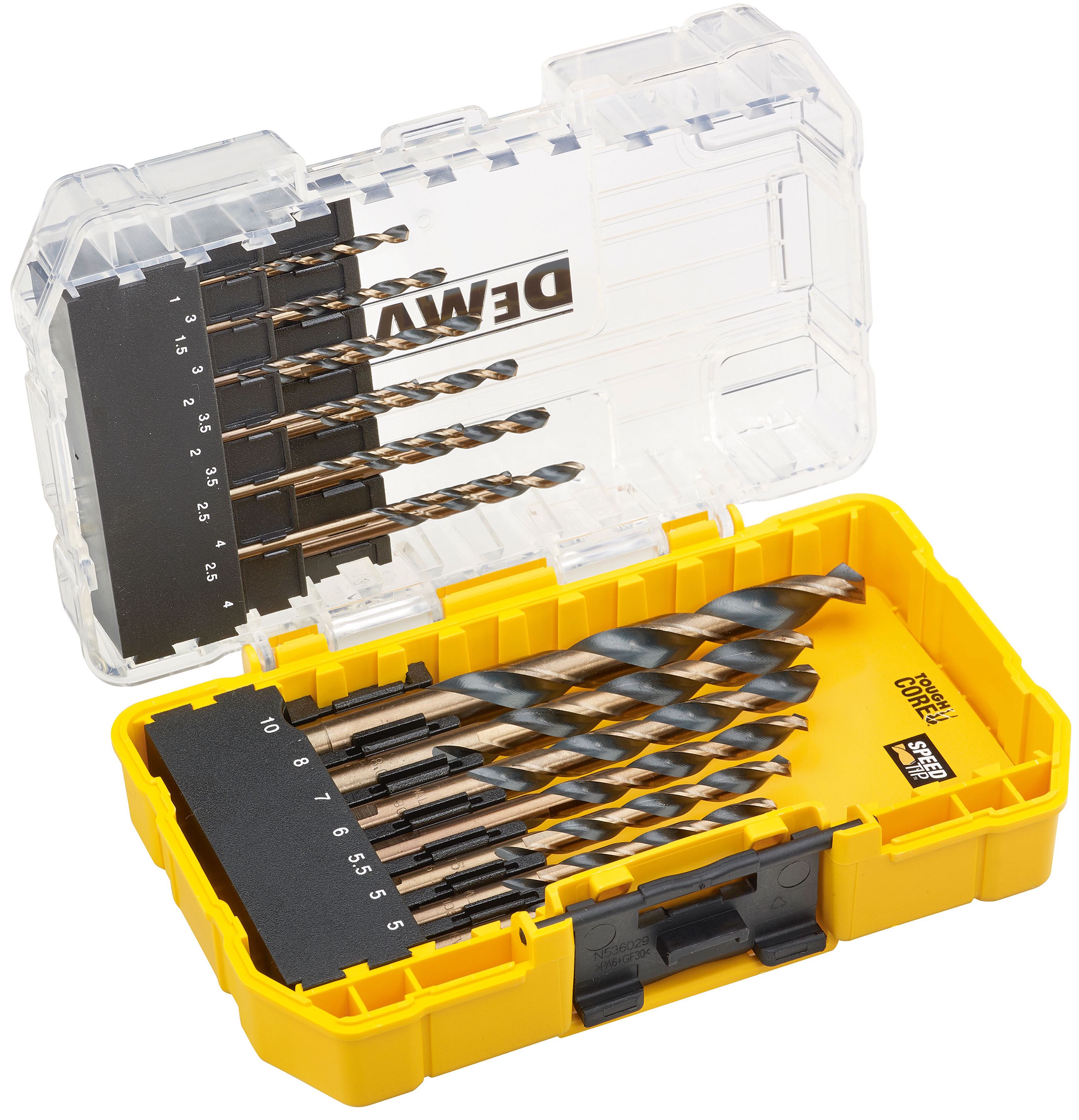 Набор сверл по металлу DEWALT DT70728POS