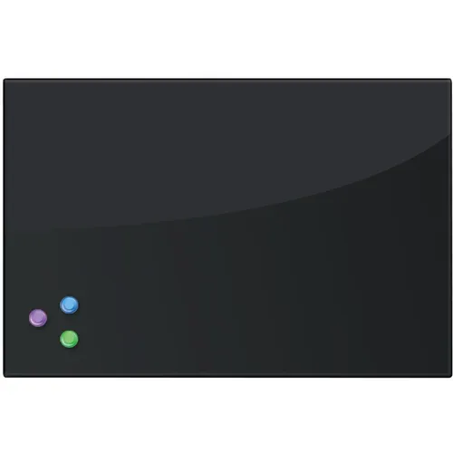 Доска магнитно-маркерная BRAUBERG Glass 236745 черный 40x60см