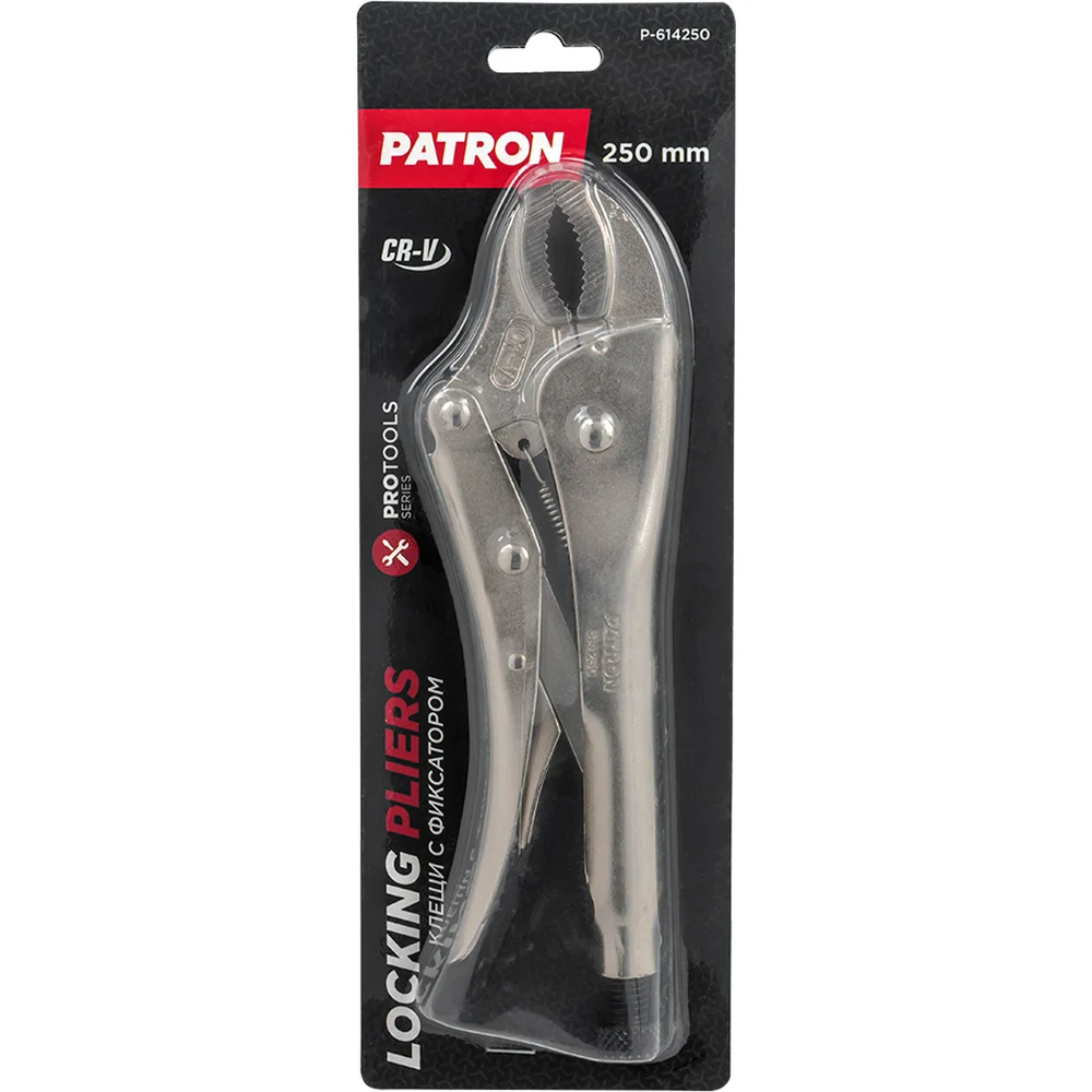 Зажим гейферный Patron 10 (250мм) P-614250(64598)