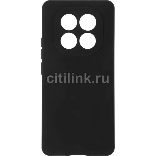 Чехол (клип-кейс) BORASCO Silicone Case, для Xiaomi Poco M8 5G, черный [76135]