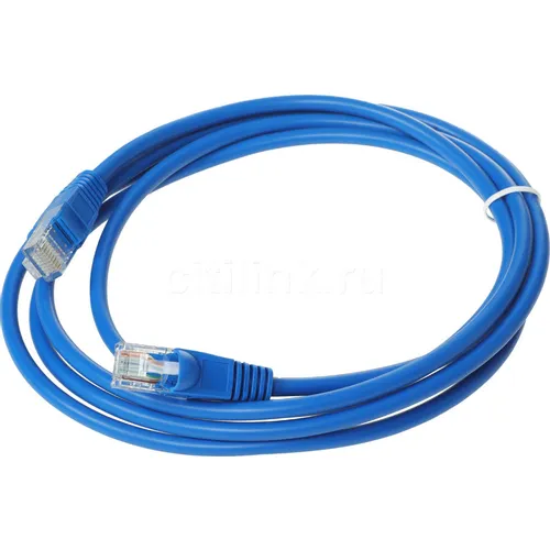 Патч-корд BURO UTP-5E-2M-BL