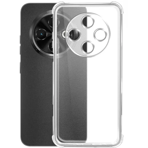 Чехол (клип-кейс) BORASCO Bumper Case, для Tecno Spark 30C, противоударный, прозрачный [73727]