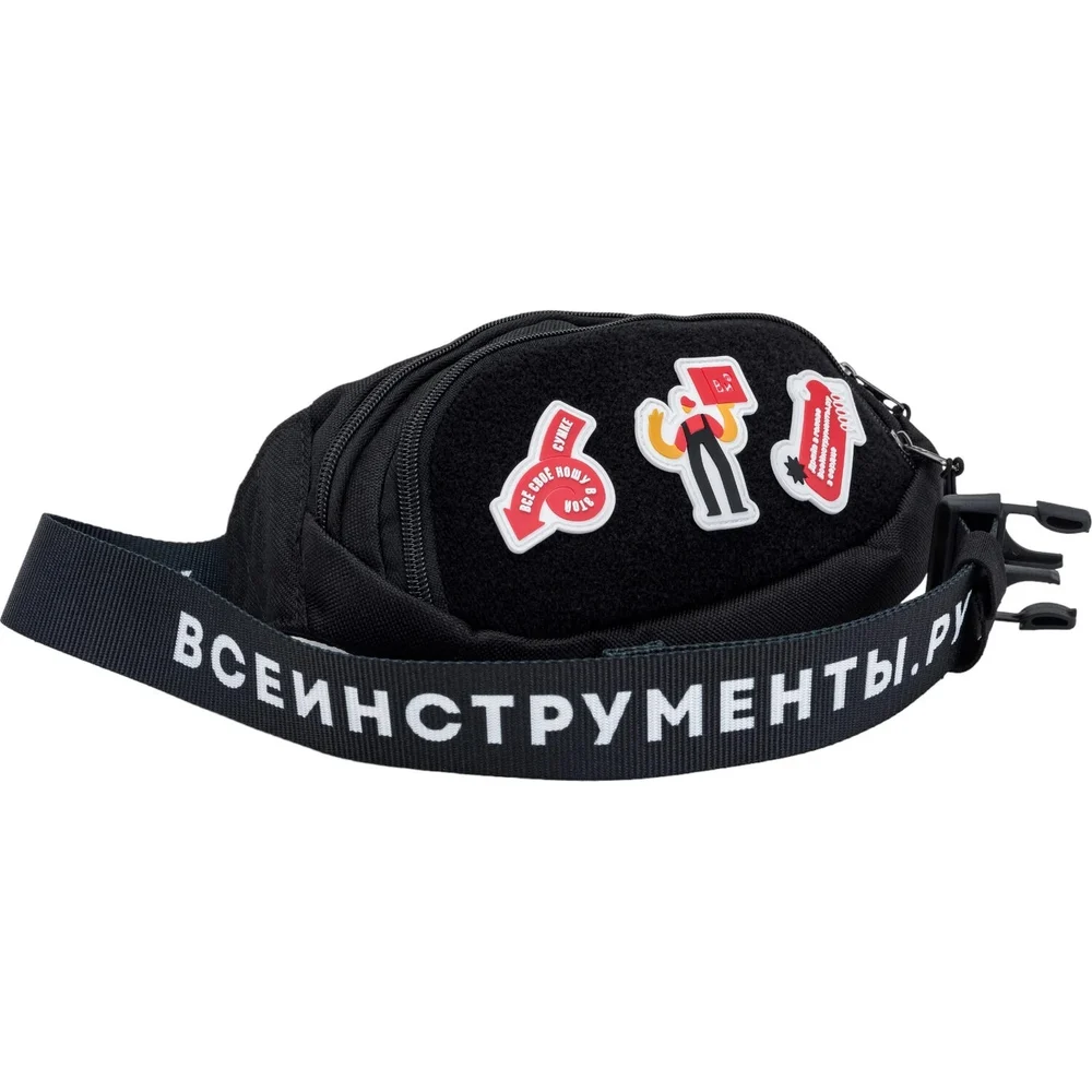 Поясная сумка со стикерами ВсеИнструменты.ру