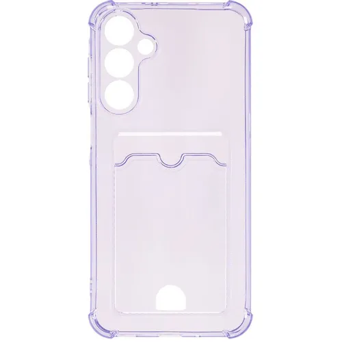 Чехол (клип-кейс) ZIBELINO Silicone Card Holder, для Samsung Galaxy A16 4G, сиреневый [zsch-sam-a166-cam-lil]