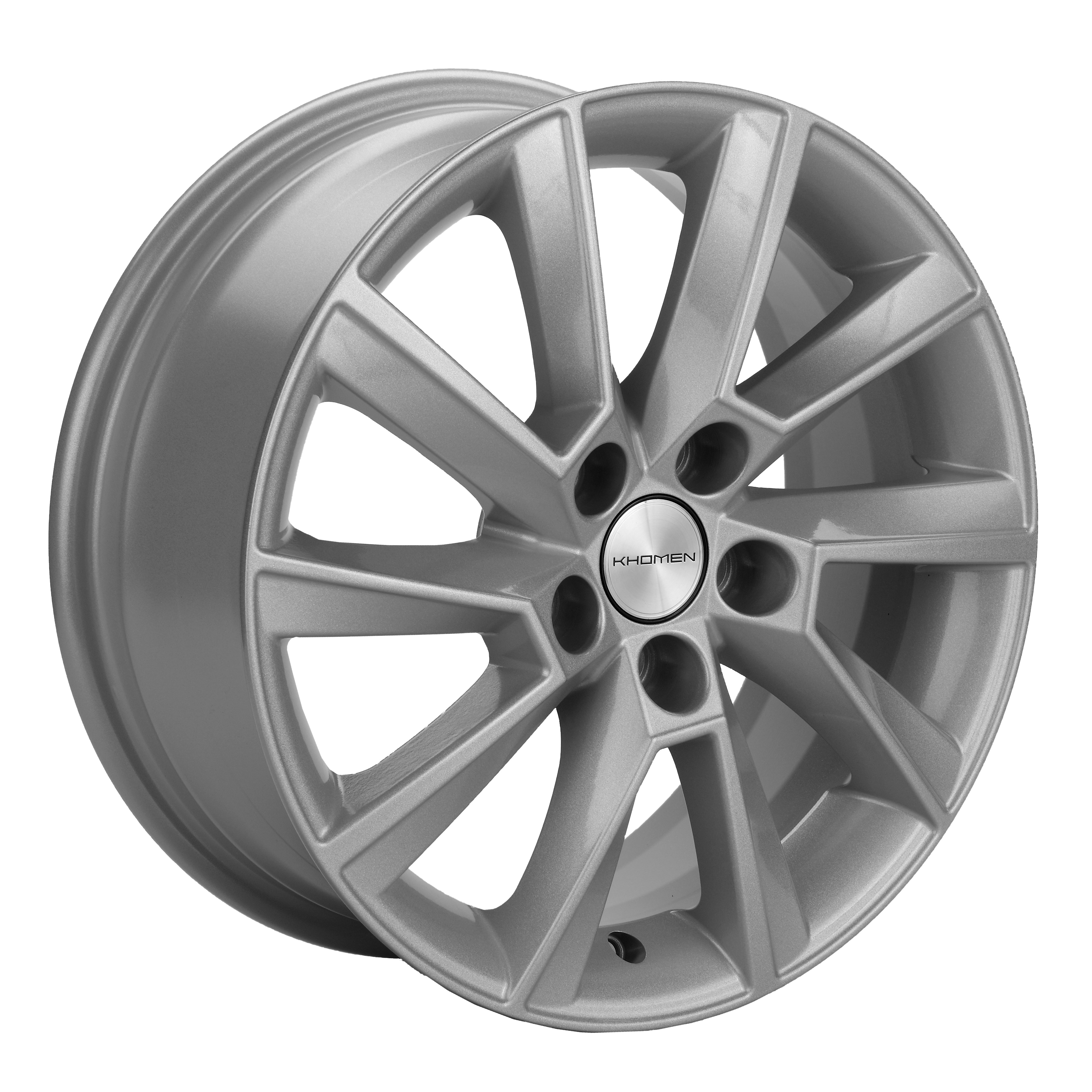 KHW1507 (15_Aveo) 6x15/5x105 D56.6 ET39 F_silver