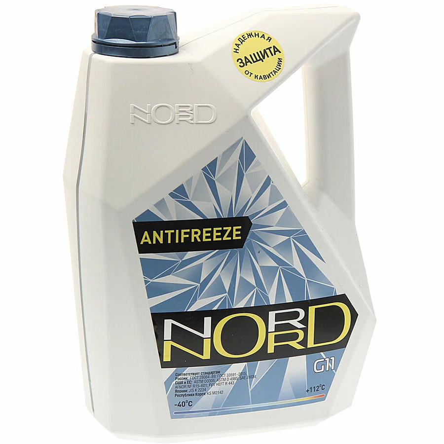 Антифриз Nord High Quality -40 синий 5кг