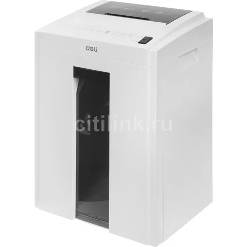 Уничтожитель бумаг Deli 9953, P-5, 2х12 мм, 8 лист. одновременно, 23л