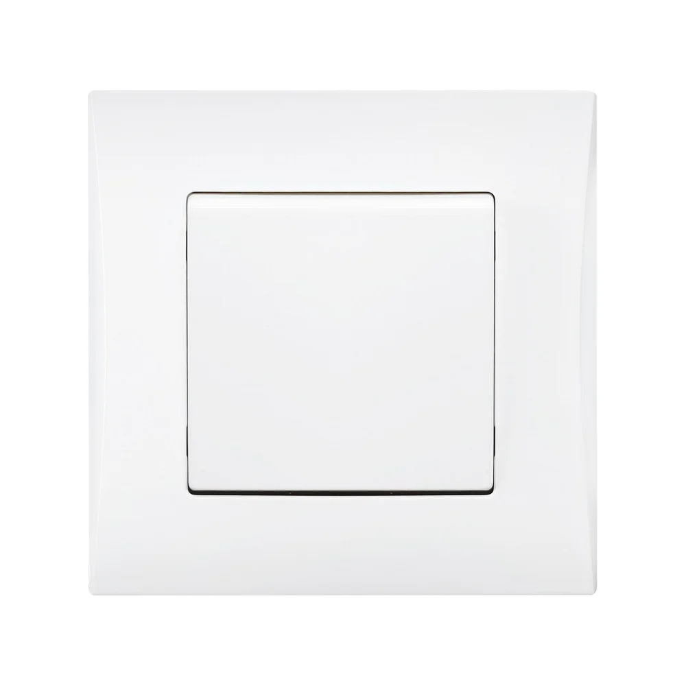 Выключатель 1-клавишный Smartbuy SBE-08W-10-SW1-0