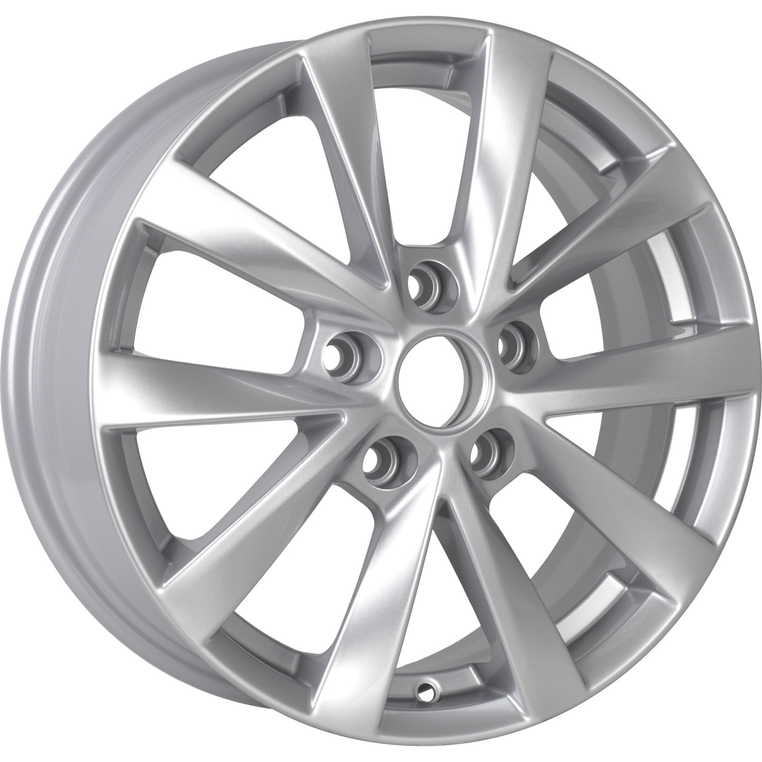 КС863 16_OctaviaFL 6.5x16/5x112 D57.1 ET46 Silver 6.5X16/5X112