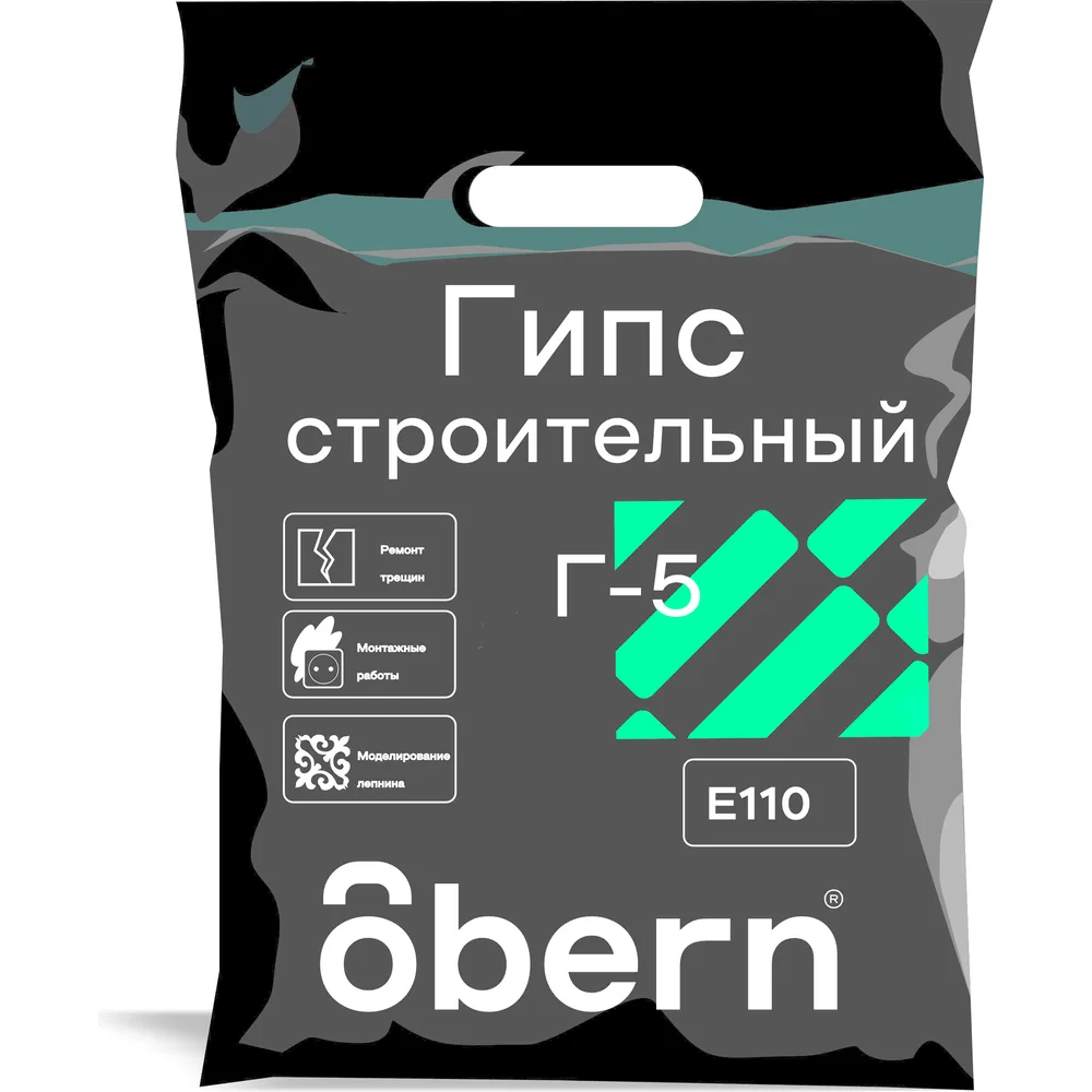 Гипс Obern белый 5 кг 24062