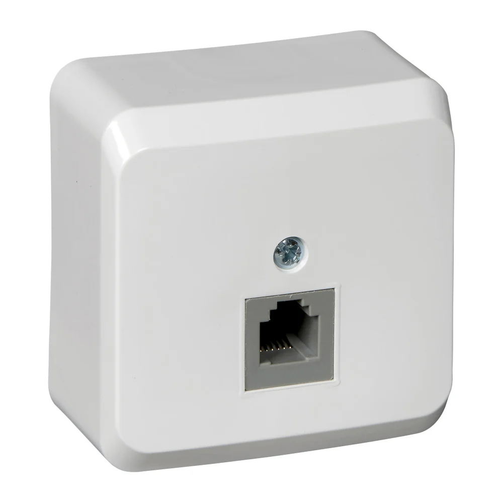 Телефонная розетка Systeme Electric Schneider Electric TELA-001B