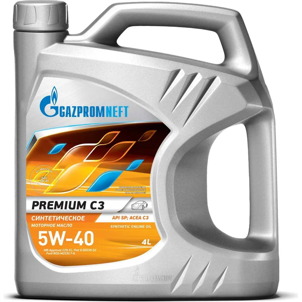 Масло Premium СЗ 5w40 4л GAZPROMNEFT 5W40
