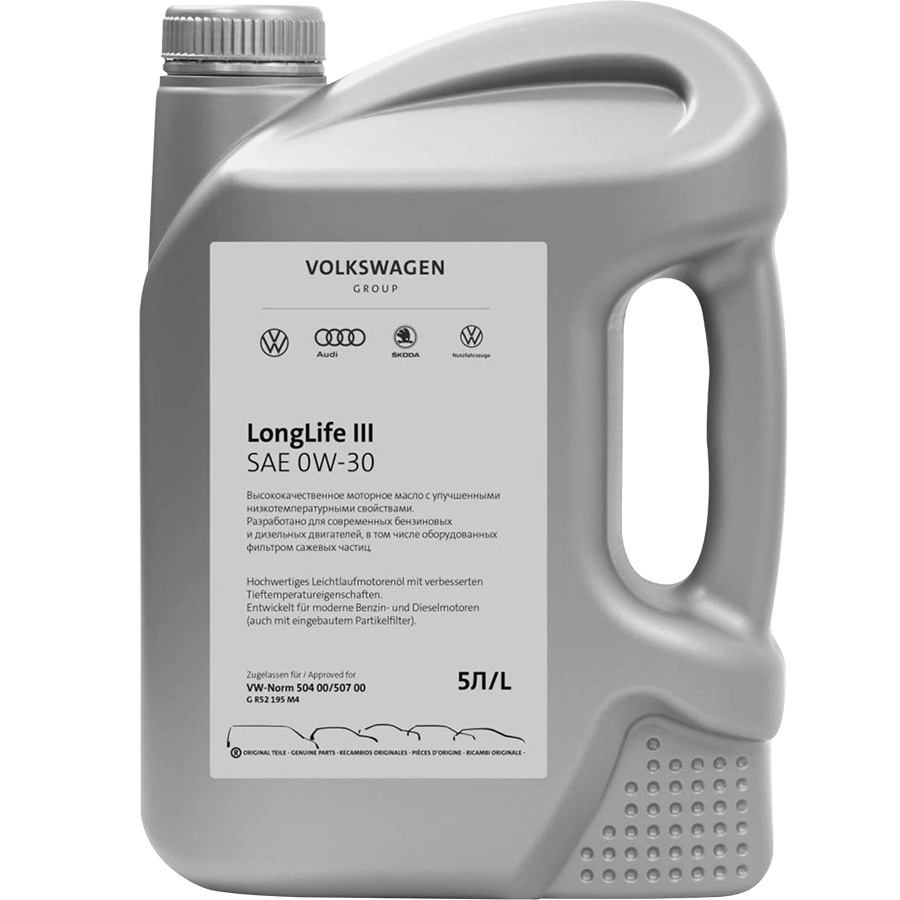 Моторное масло Vag Longlife III 0W-30