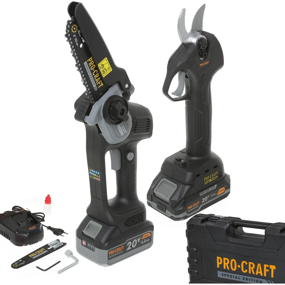 Набор аккумуляторного инструмента PROCRAFT Professional CP20