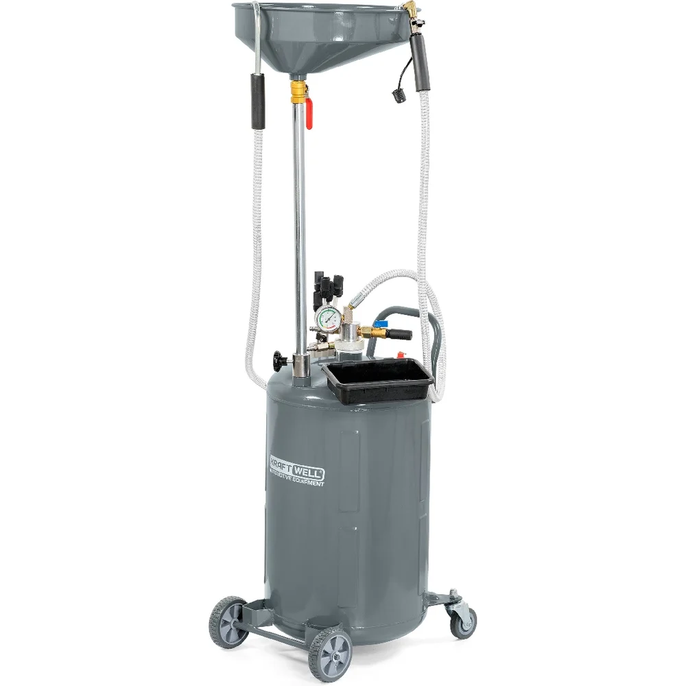 Установка для слива и откачки масла/антифриза KraftWell KRW1832.80L