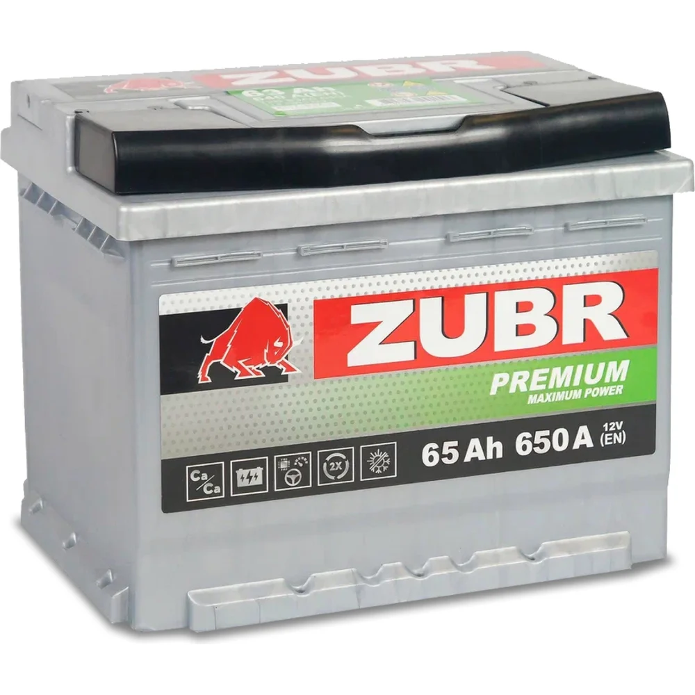 Аккумулятор ZUBR Premium ZP650