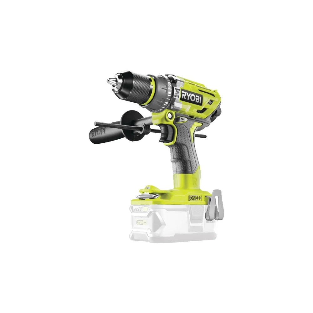 Бесщеточная ударная дрель-шуруповерт Ryobi ONE R18PD7-0