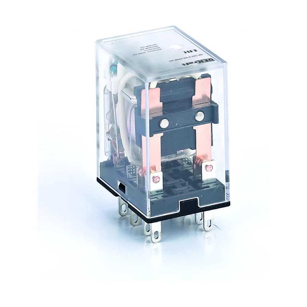 Промежуточное реле 2-контактное с LED Dekraft DC 23838DEK
