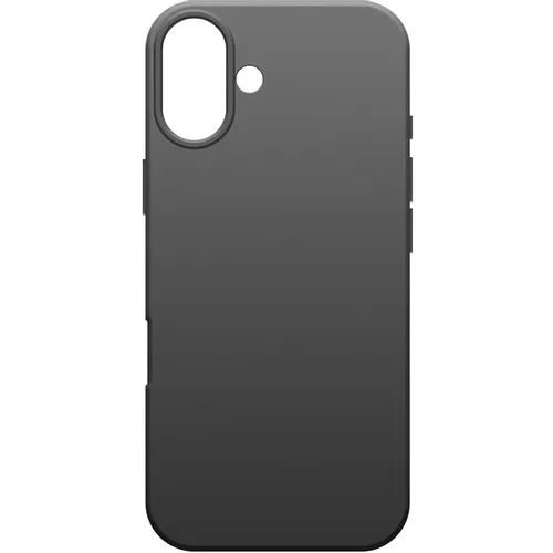 Чехол (клип-кейс) BORASCO Microfiber Case, для Apple iPhone 16 Plus, черный [73687]