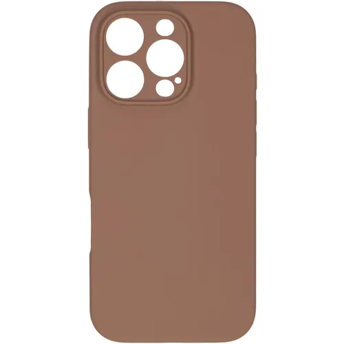 Чехол (клип-кейс) ZIBELINO Hard Case, для Apple iPhone 16 Pro, коричневый [zhc-apl-16-pro-ms-cam-brn]