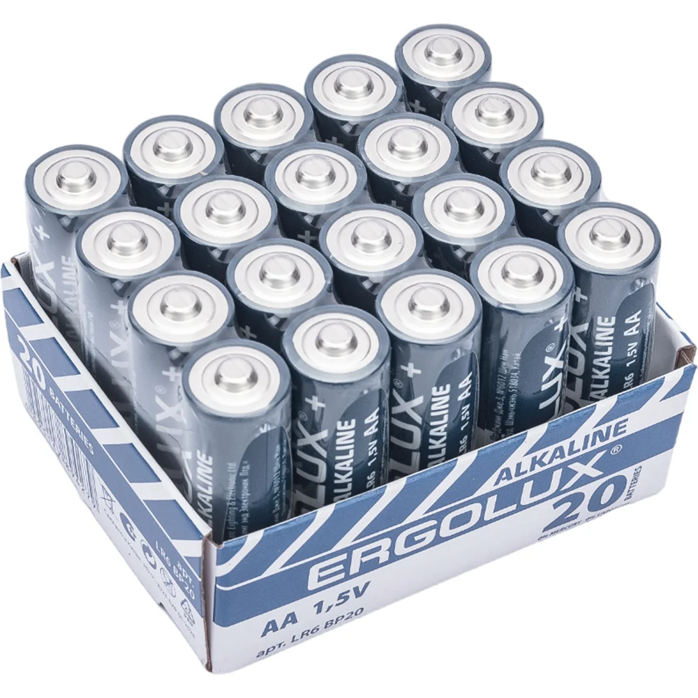 Батарейка Ergolux Alkaline BP-20