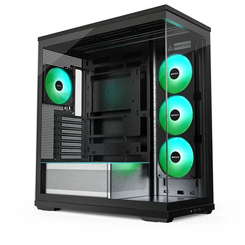 Корпус ATX MONTECH TG3, Midi-Tower, без БП, черный [tg3 b]