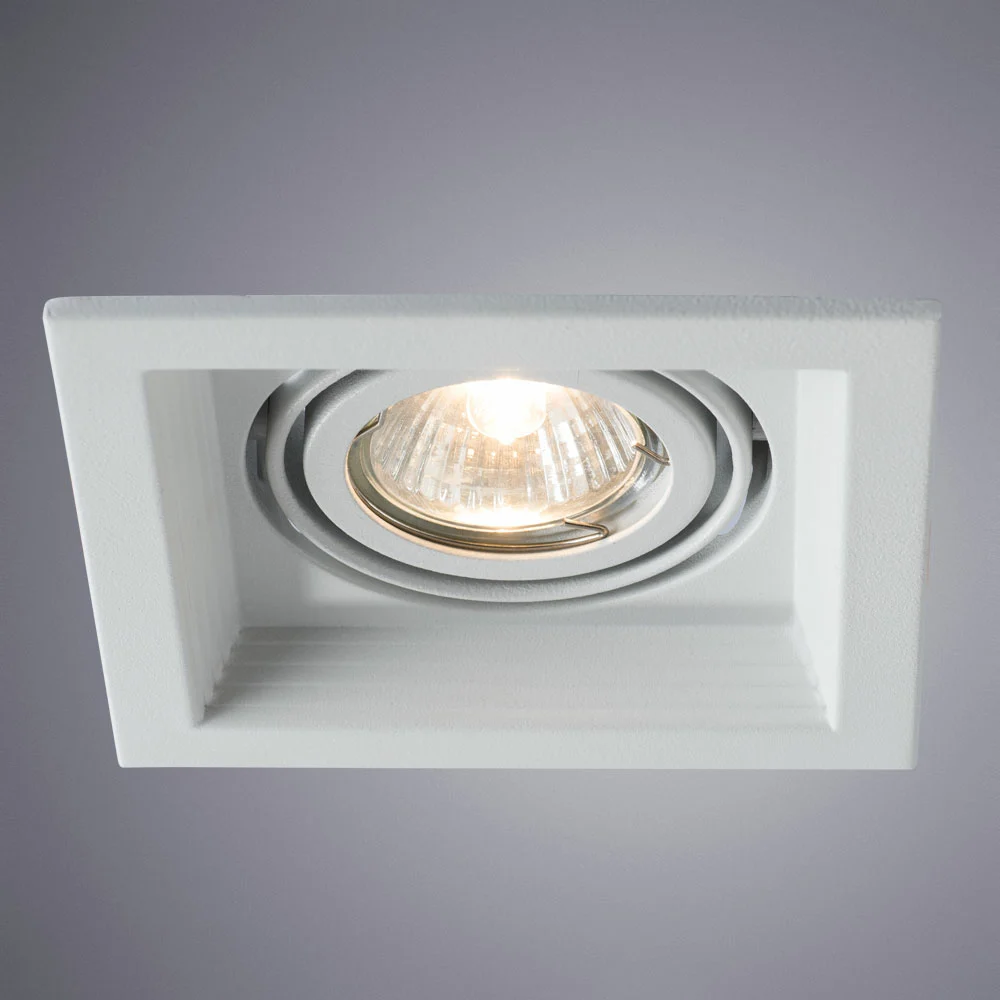 Встраиваемый светильник Arte Lamp CANIS A6661PL-1WH