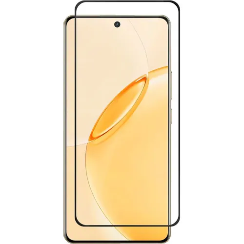 Защитное стекло для экрана BORASCO для Realme 16 Pro+ антиблик, 160х74 мм, 3D, черный [76521]